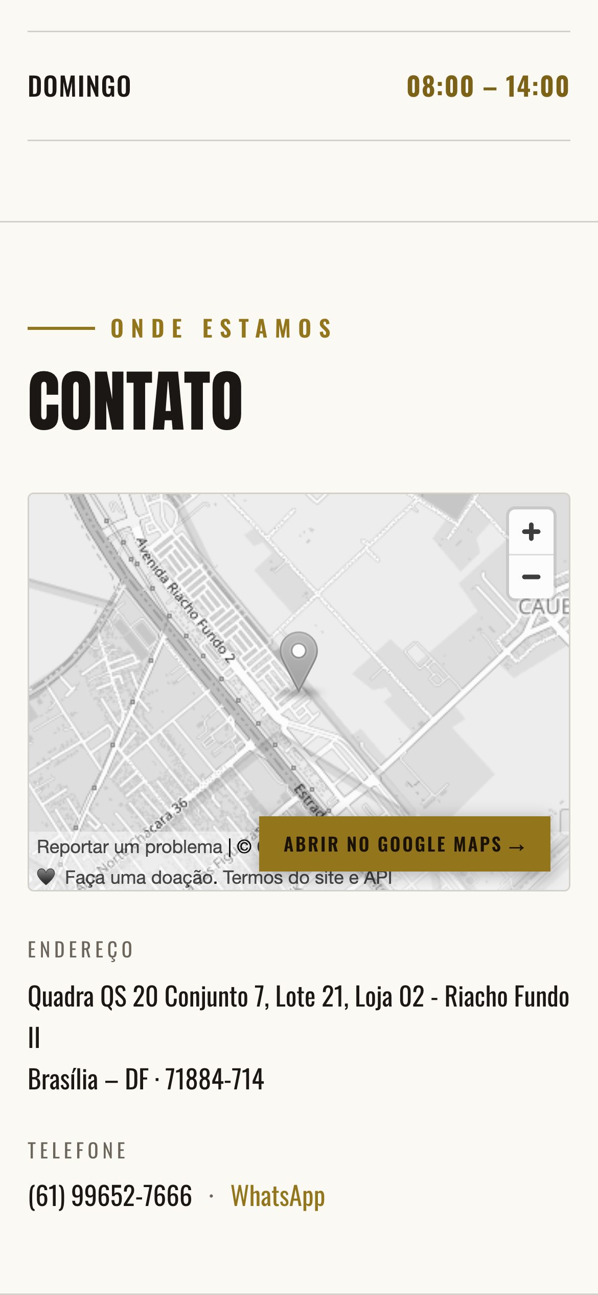 Contacto — En el móvil.