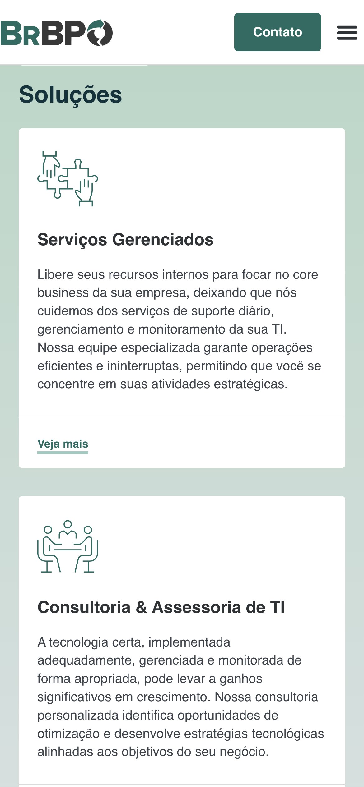 Solutions on mobile