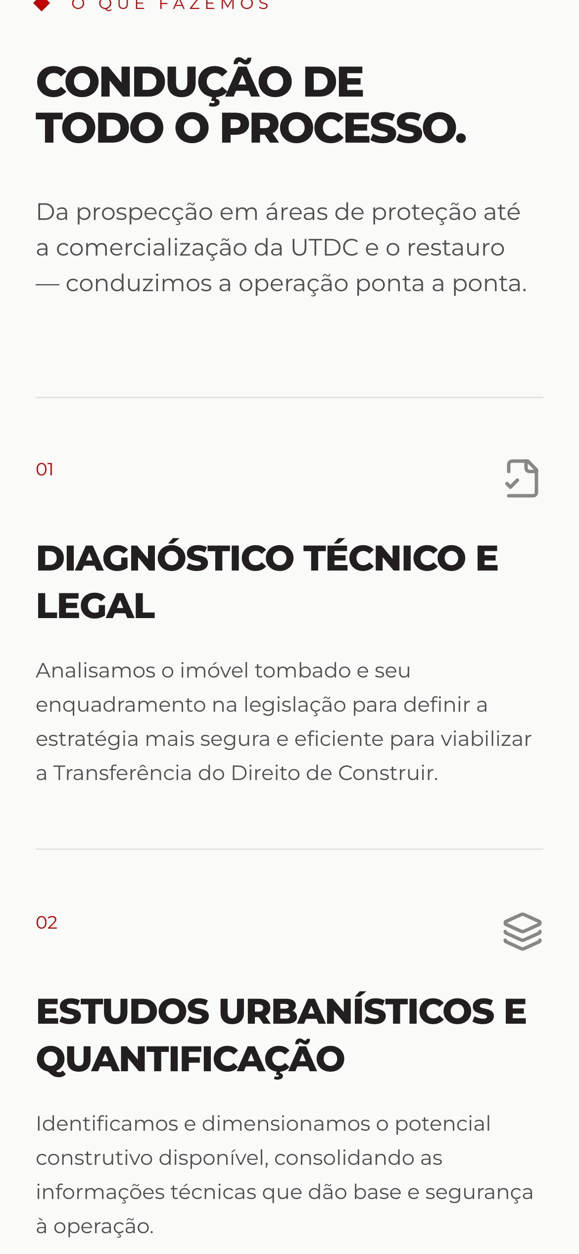 Servicios — En el móvil.